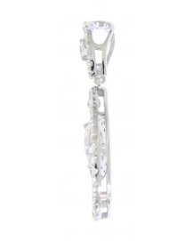 PEAR STYLE DIAMOND PENDANT (TP1621)