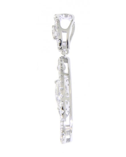 PEAR STYLE DIAMOND PENDANT (TP1621)