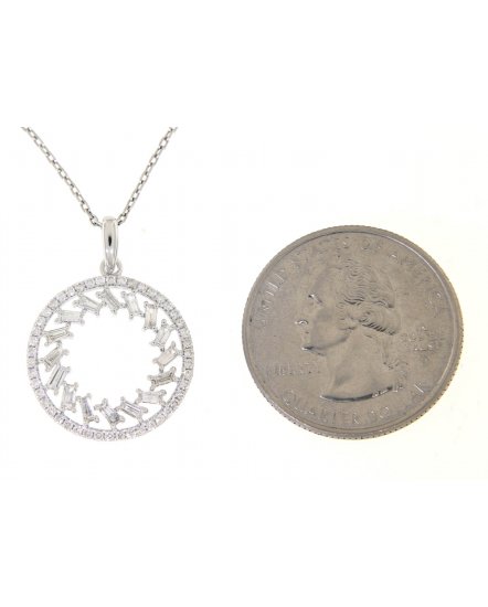 ROUND DIAMOND PENDANT (TP1624)