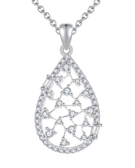 PEAR STYLE DIAMOND PENDANT (TP1635)