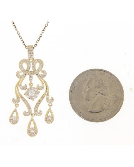 DANGLE DIAMOND PENDANT (TP1642)