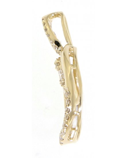 OVAL STYLE DIAMOND PENDANT (TP1643)