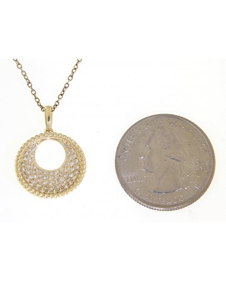 ROUND DIAMOND PENDANT (TP1658)