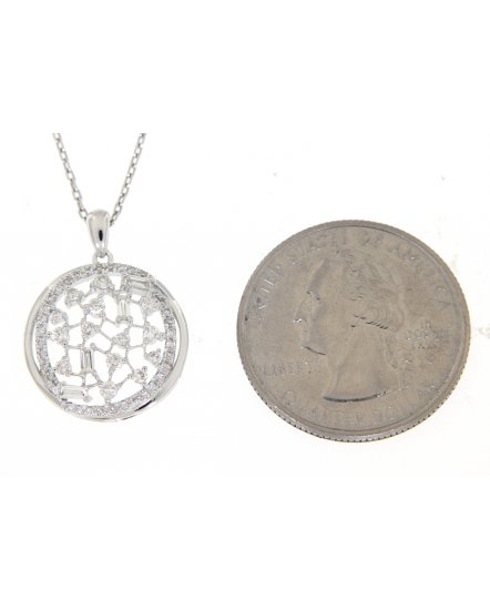ROUND DIAMOND PENDANT (TP1663)