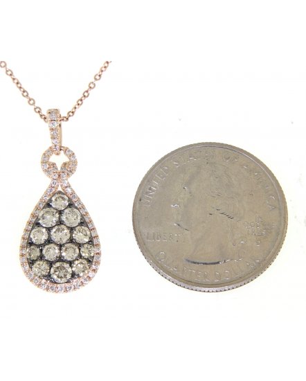 PEAR STYLE DIAMOND PENDANT (TP1671)