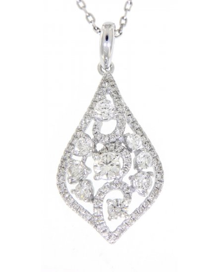LEAF STYLE DIAMOND PENDANT (TP1672)