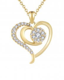 HEART DIAMOND PENDANT (TP1674)