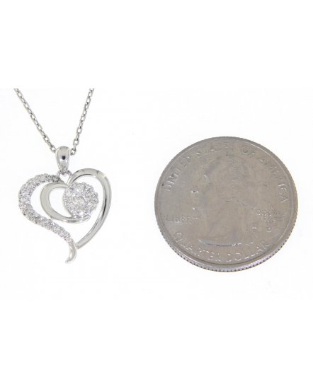 HEART DIAMOND PENDANT (TP1674)