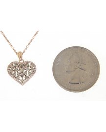 HEART SHAPE DIAMOND PENDANT (TP1678)