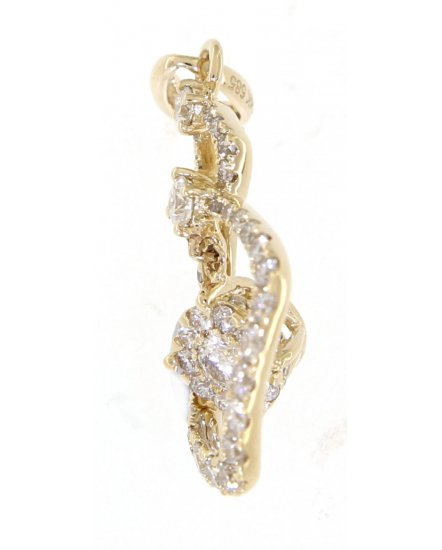 SQUARE SHAPE DIAMOND PENDANT (TP1680)