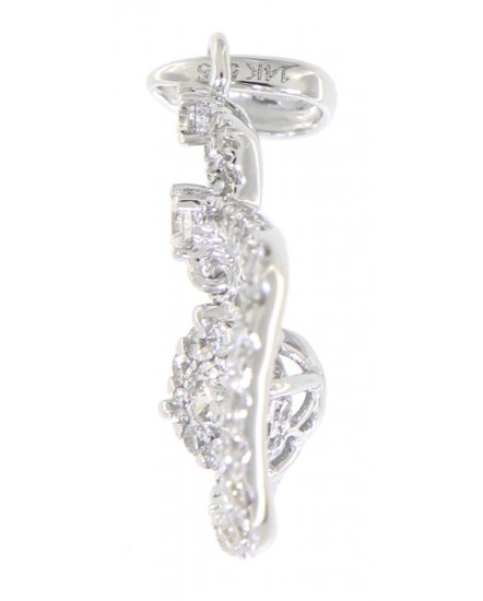 SQUARE SHAPE DIAMOND PENDANT (TP1680)