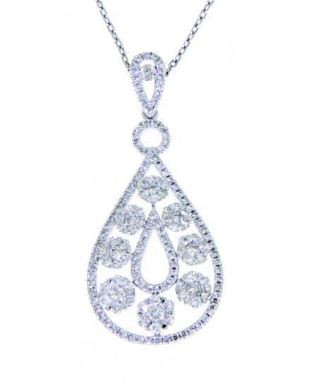 PEAR DIAMOND PENDANT (TP1682)