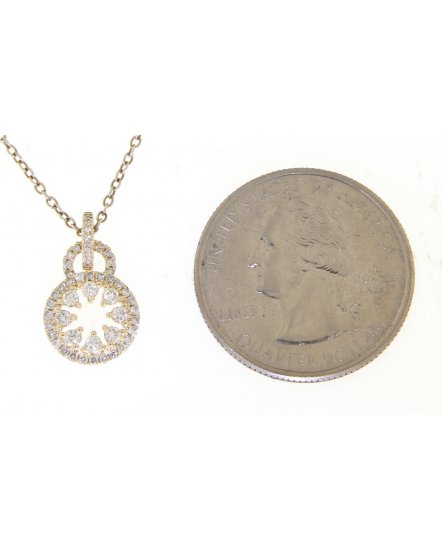 ROUND DIAMOND PENDANT (TP1685)