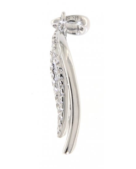LEAF STYLE DIAMOND PENDANT (TP1687)