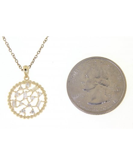 ROUND DIAMOND PENDANT (TP1690)