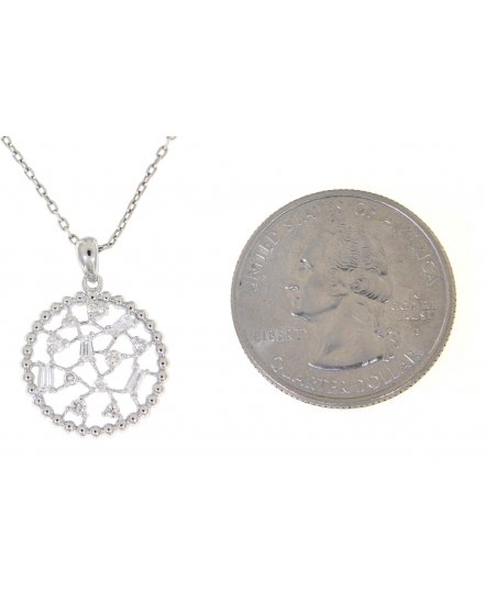 ROUND DIAMOND PENDANT (TP1690)