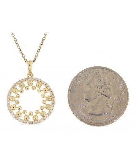 ROUND DIAMOND PENDANT (TP1694)