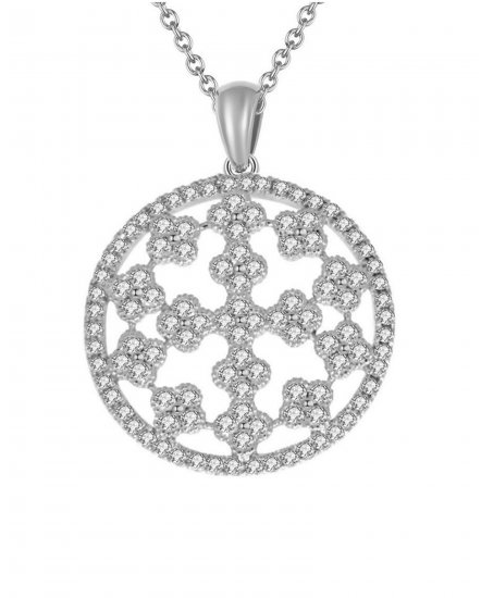 CLOVER STYLE DIAMOND PENDANT (TP1697)