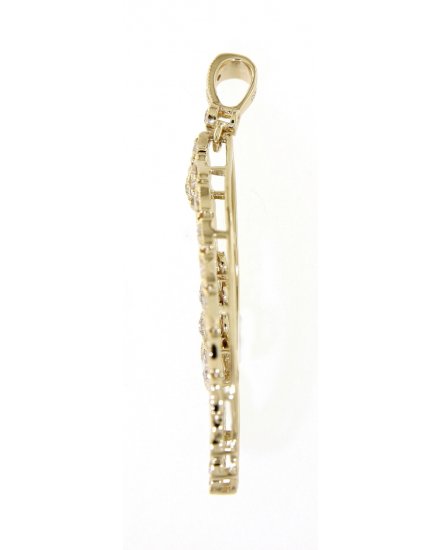 PEAR DIAMOND PENDANT (TP1706)