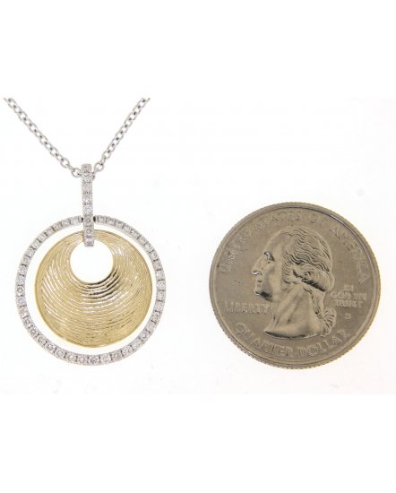 ROUND DIAMOND PENDANT (TP1708)