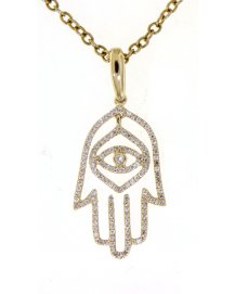 HAMZA DIAMOND PENDANT (TP1718)