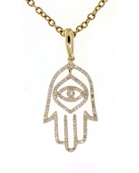 HAMZA DIAMOND PENDANT (TP1718)