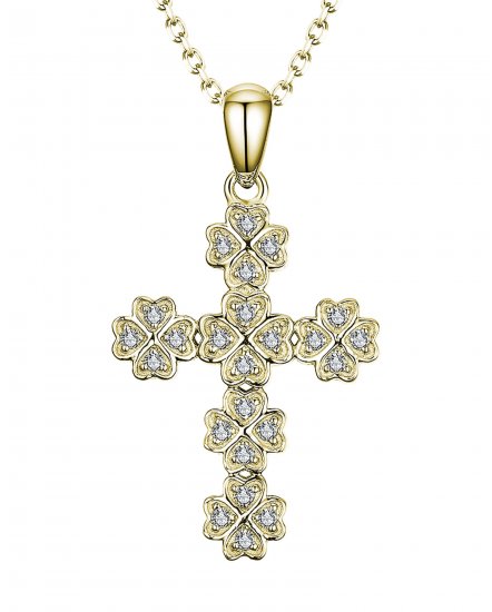 CROSS DIAMOND PENDANT (TP1734)