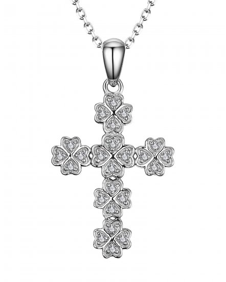 CROSS DIAMOND PENDANT (TP1734)