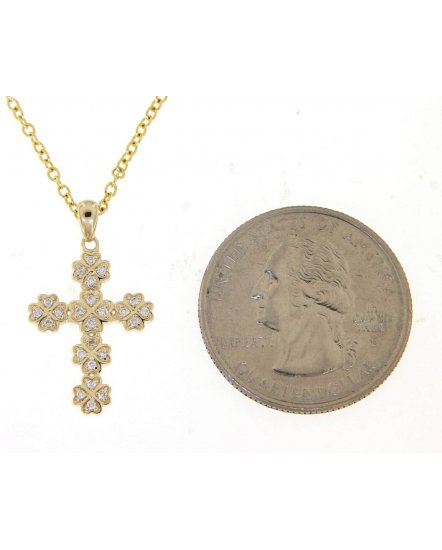 CROSS DIAMOND PENDANT (TP1734)