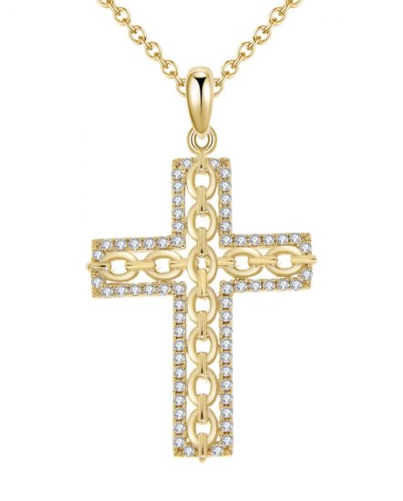 CROSS DIAMOND PENDANT (TP1740)