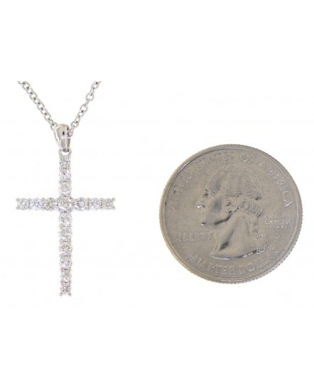 CROSS DIAMOND PENDANT (TP1741)