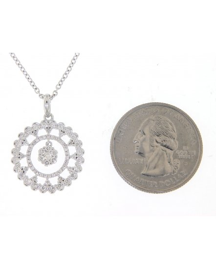 ROUND DIAMOND PENDANT (TP1749)