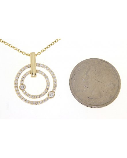 ROUND DIAMOND PENDANT (TP1753)