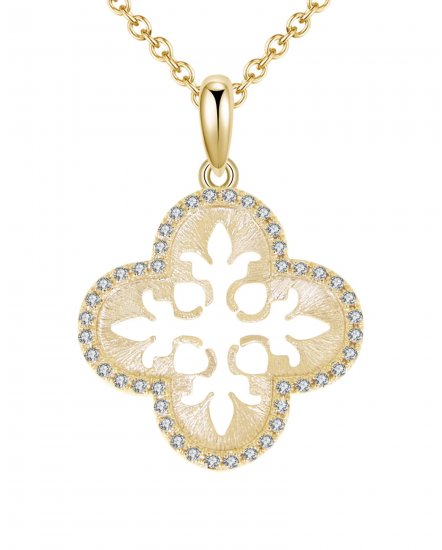 CLOVER STYLE DIAMOND PENDANT (TP1755)