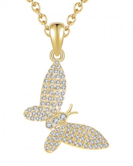 BUTTERFLY DIAMOND PENDANT (TP1763)