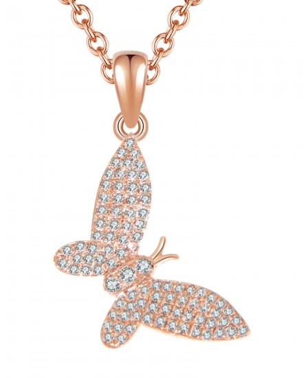 BUTTERFLY DIAMOND PENDANT (TP1763)