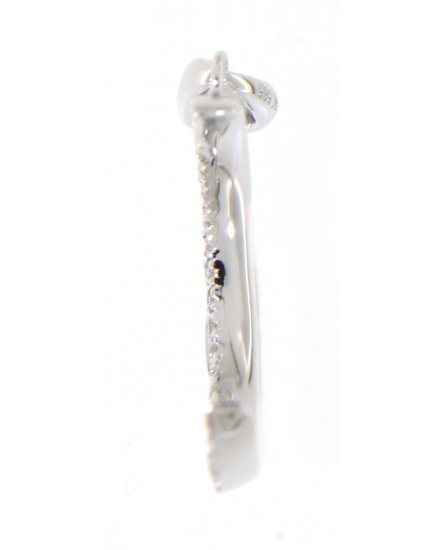 CRESCENT MOON EMERALD DIAMOND PENDANT (TP1765)