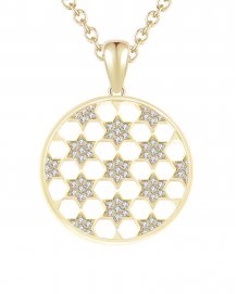 STAR ROUND DIAMOND PENDANT (TP1769)