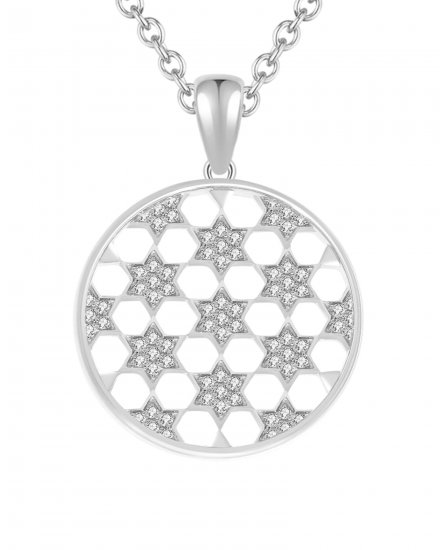 STAR ROUND DIAMOND PENDANT (TP1769)