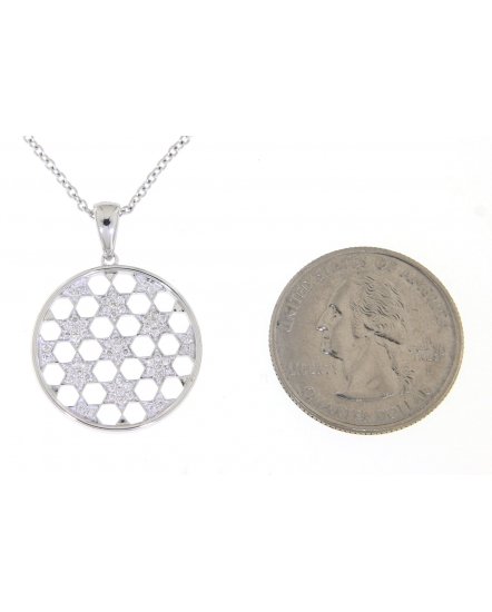 STAR ROUND DIAMOND PENDANT (TP1769)