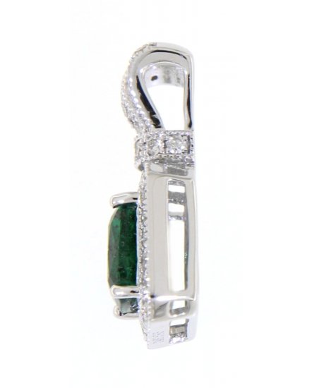 EMERALD CUT DIAMOND PENDANT (TP1796)