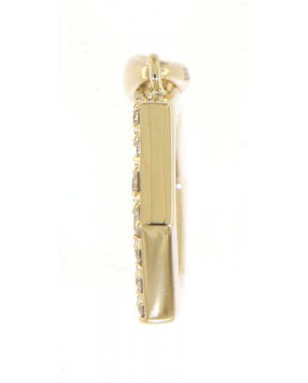 HEXAGON STYLE DIAMOND PENDANT (TP1797)