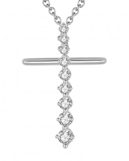 CROSS DIAMOND PENDANT (TP1799)
