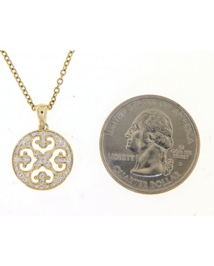 ROUND DIAMOND PENDANT (TP1821)