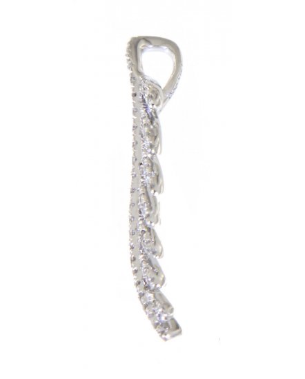 LEAF STYLE DIAMOND PENDANT (TP1822)