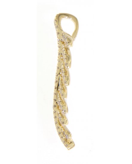 LEAF STYLE DIAMOND PENDANT (TP1822)