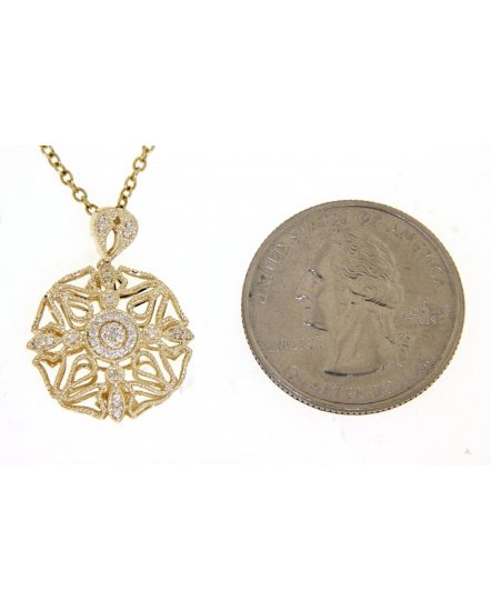 UNIQUE DIAMOND PENDANT (TP1826)