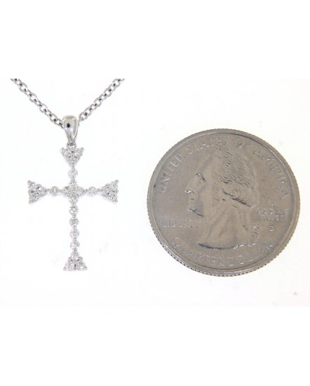 CROSS DIAMOND PENDANT (TP1830)