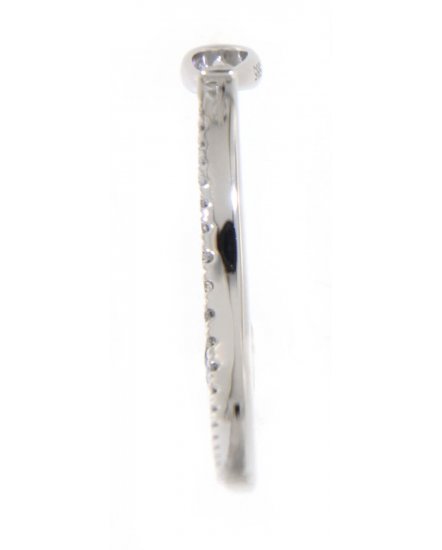 CRESCENT MOON SAPPHIRE DIAMOND PENDANT (TP1832)