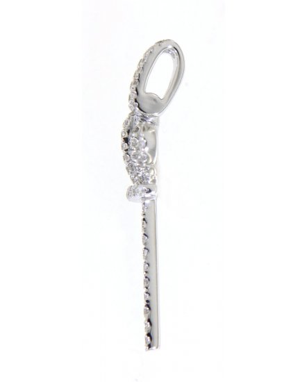 CROWN STYLE DIAMOND PENDANT (TP1837)